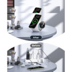 داک شارژر بی سیم کولا مدل KL-CD70 3in1