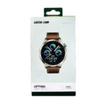 ساعت هوشمند گرین لاین مدل MOJ POWER PLANET OPTIMA GNOPTSWTCHSL دارای قابلیت های پشتیبانی از زبان فارسی در منو و سیستمعامل بند چرم مصنوعی