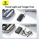 پاوربانک بیسوس مدل NOMOS 65W ظرفیت 20000 میلی آمپر ساعت