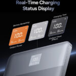 پاوربانک باسئوس مدل BLADE2 65W ظرفیت 12000 میلی آمپر ساعت