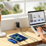 شارژر دیواری 140 وات باسئوس مدل GaN5 Pro Fast Charge CCGP100201