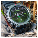 ساعت هوشمند امیزفیت مدل KDY TREX LOPENAL WATCH 3 دارای قابلیت های صفحه نمایش رنگی، صفحه نمایش لمسی، پشتیبانی از زبان فارسی در منو و سیستمعامل، قابلیت تغییر طرح ساعت یا تم بند سیلیکون