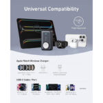 پاوربانک بی سیم انکر مدل MagGO For Apple Watch ظرفیت 10000 میلی آمپر ساعت با توان 35 وات