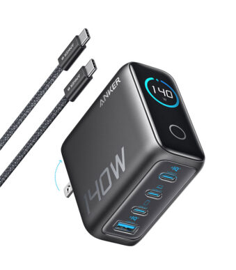 شارژر دیواری 140 وات انکر مدل A2697 به همراه کابل USB-C به طول 1.5 متر