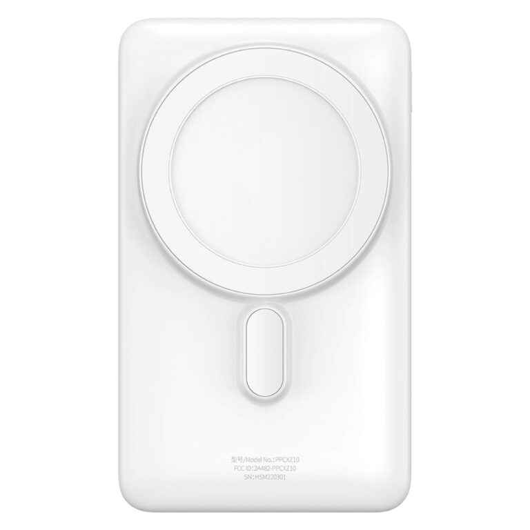 پاوربانک 20 وات بی‌سیم بیسوس مدل Magnetic Bracket ظرفیت 10000 میلی آمپر ساعت