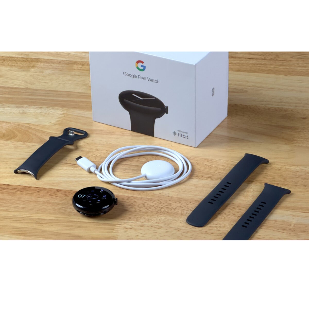 ساعت هوشمند 41 میلی‌متری گوگل مدل Pixel با بند سیلیکونی