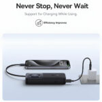 پاوربانک بیسوس مدل Free2Pull 65W ظرفیت 20000 میلی آمپر ساعت به همراه کابل USB-C