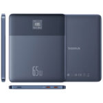 پاوربانک باسئوس مدل BLADE2 65W ظرفیت 12000 میلی آمپر ساعت