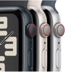 ساعت هوشمند 40 میلی‌متری اپل مدل SE Aluminum Case با بند سیلیکونی