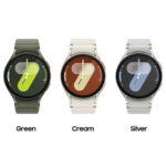 ساعت هوشمند سامسونگ مدل Galaxy Watch 7 44mm دارای قابلیت های کنترل موسیقی (Music Player) بند پلاستیک