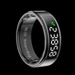 حلقه هوشمند اسمارت رینگ مدل SR08W رنگ طلایی براق