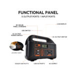 پاور استیشن مدل EG-008pb ظرفیت 12V/12AH میلی آمپر ساعت