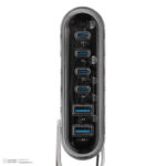 شارژر رومیزی 120 وات شش پورت مومکس مدل UM55