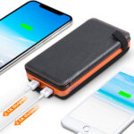 شارژ همراه خورشیدی مدل Solar 4Fold Wireless ظرفیت 20000 میلی آمپر ساعت