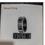 حلقه هوشمند اسمارت رینگ مدل صفحه رنگی R12 رنگ مشکی