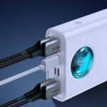 پاوربانک بیسوس مدل PPLG000102 با ظرفیت 30000 میلی آمپر بر ساعت