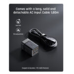 شارژر رومیزی 75 وات 5 پورت ولتمی مدل Vito Go EzTravel به همراه کابل USB-C به USB-C