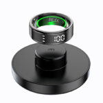 حلقه هوشمند اسمارت رینگ مدل Sr08 رنگ‌ نقره ای براق