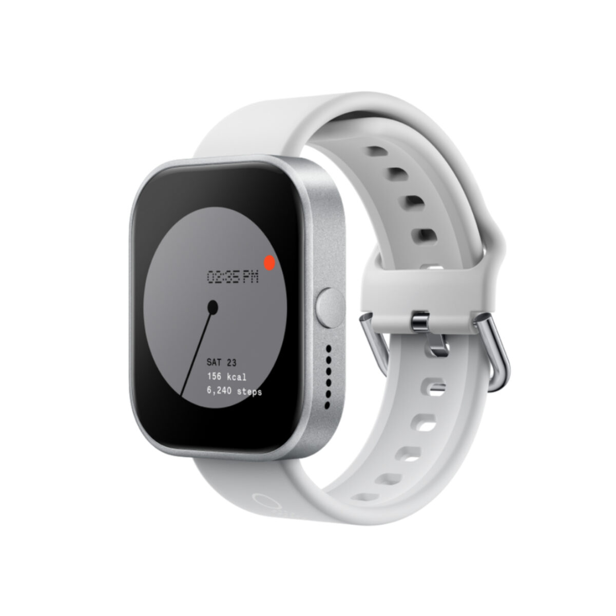 ساعت هوشمند ناتینگ مدل  Nothing CMF Watch Pro دارای قابلیت های صفحه نمایش رنگی، صفحه نمایش لمسی، کنترل سطح اکسیژن خون بند سیلیکون