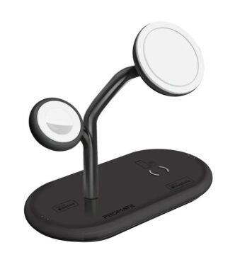 شارژر بی سیم پرومیت مدل SYNERGY.BLACK