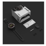 ساعت هوشمند امیزفیت مدل KDY TREX LOPENAL WATCH 3 دارای قابلیت های صفحه نمایش رنگی، صفحه نمایش لمسی، پشتیبانی از زبان فارسی در منو و سیستمعامل، قابلیت تغییر طرح ساعت یا تم بند سیلیکون