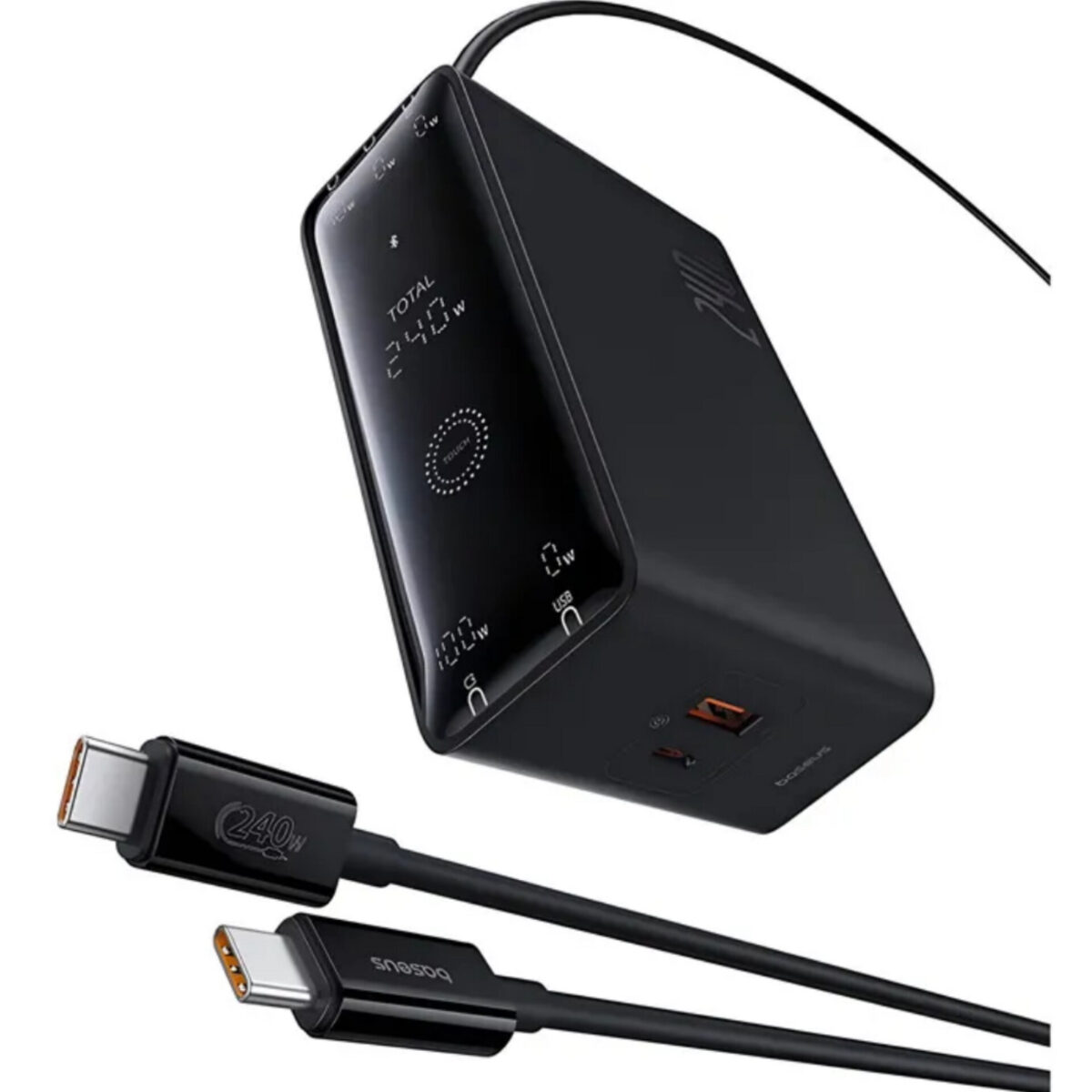 شارژر دیواری 240 وات بیسوس مدل Ultra Fast 240W