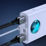 پاوربانک باسئوس مدل PPLG-A02 ظرفیت 30000 میلیآمپر ساعت