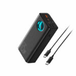 پاوربانک بیسوس مدل Ambilight dighital display P10022402113-00 ظرفیت 30000 میلی آمپرساعت